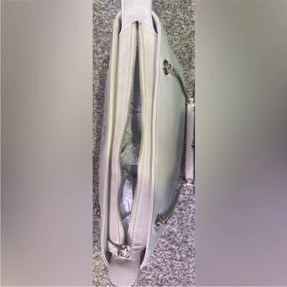 Love Moschino Cream Quilted Shoulder Bag - Picture 4 of 4